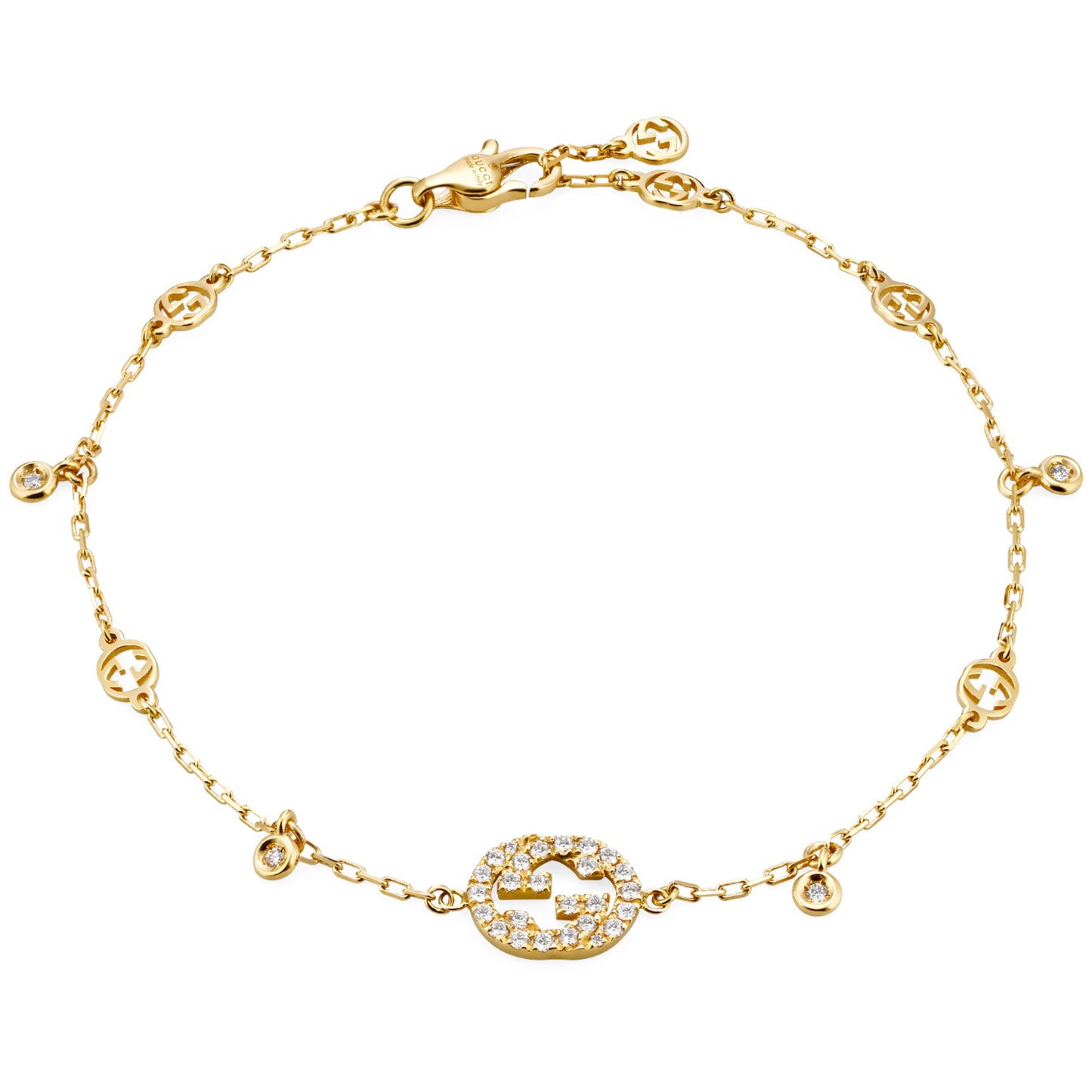 Gucci INTERLOCKING G βραχιόλι