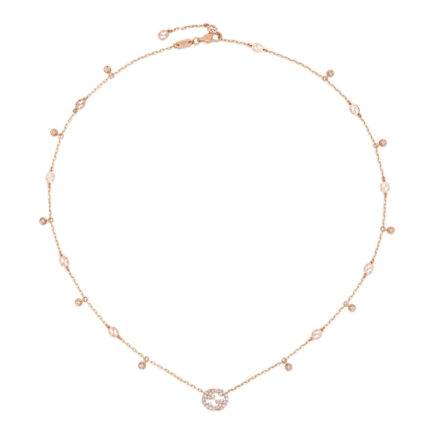 INTERLOCKING G necklace