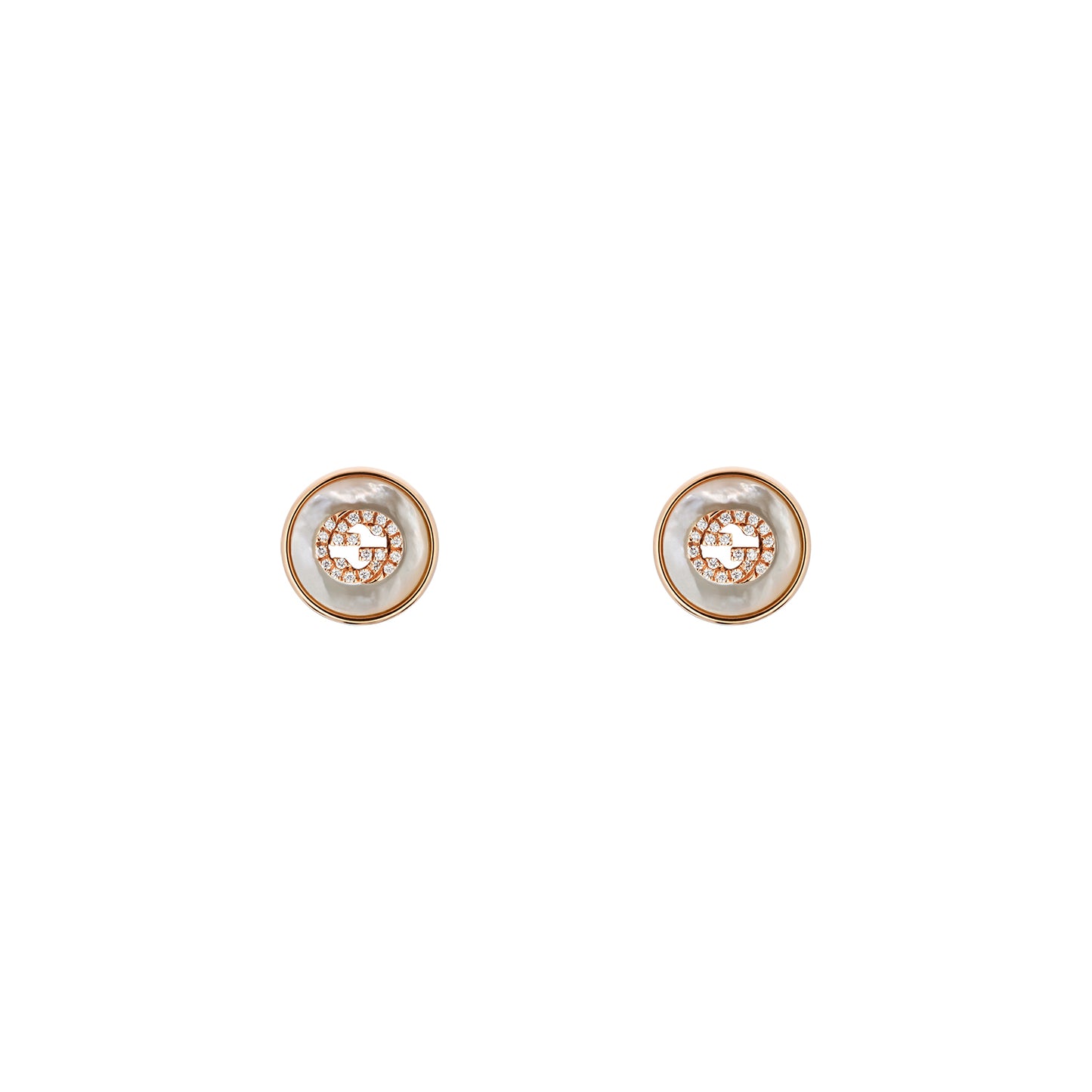 INTERLOCKING G stud earrings